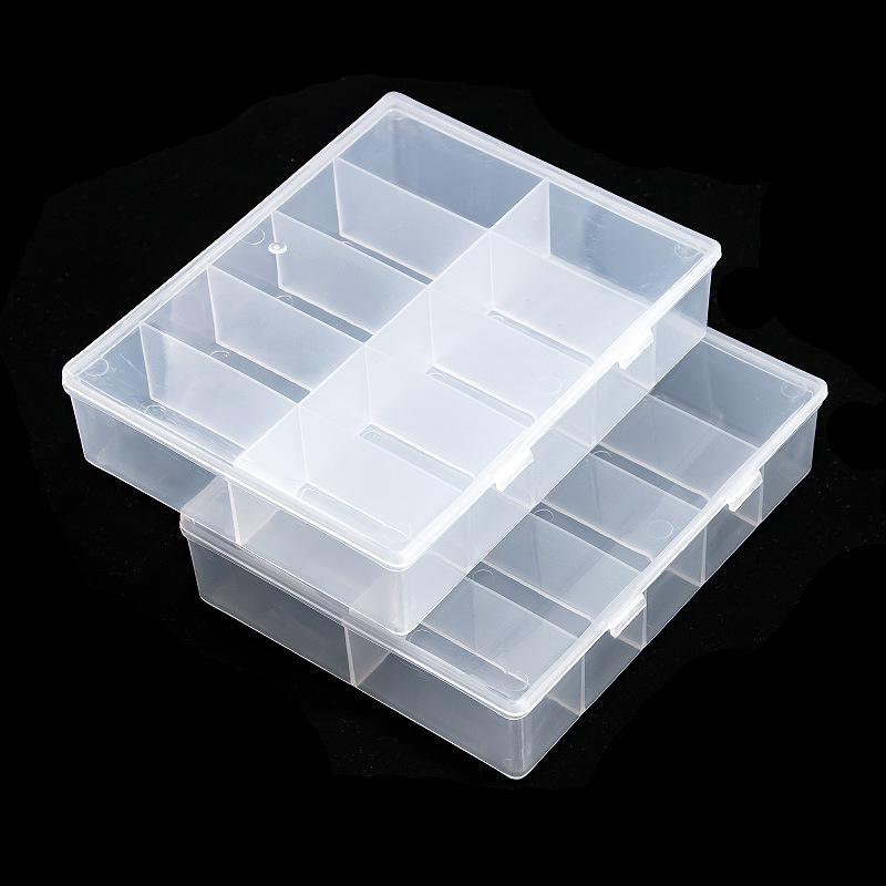 10 Grids Empty Clear Storage B - Jewelry Making Organizer Box 评论和价格