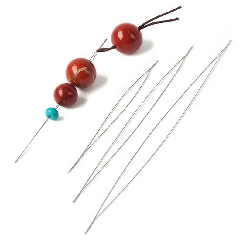 1-10pcs Beading Needles Seed B - Jewelry Making Looper Tool 评论和价格