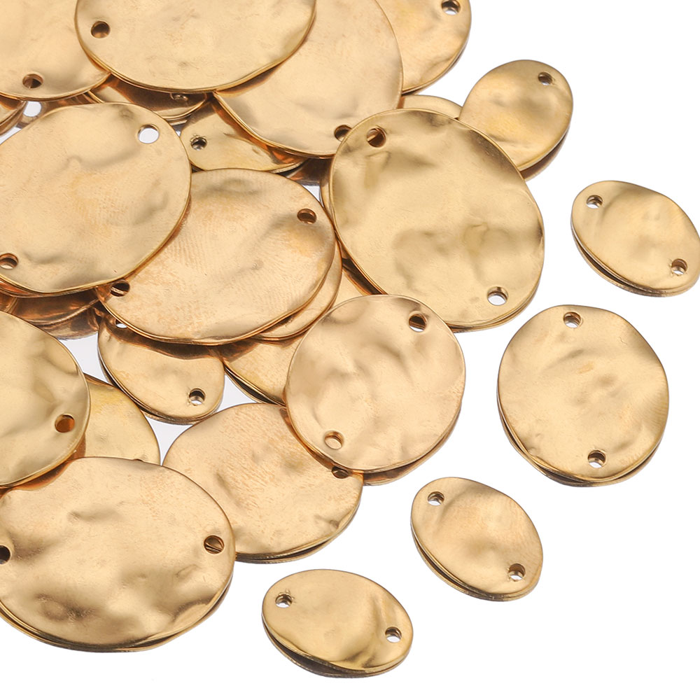 20pcs 15/20/25MM Stainless Ste - Jewelry Making Materials Wholesale 评论和价格