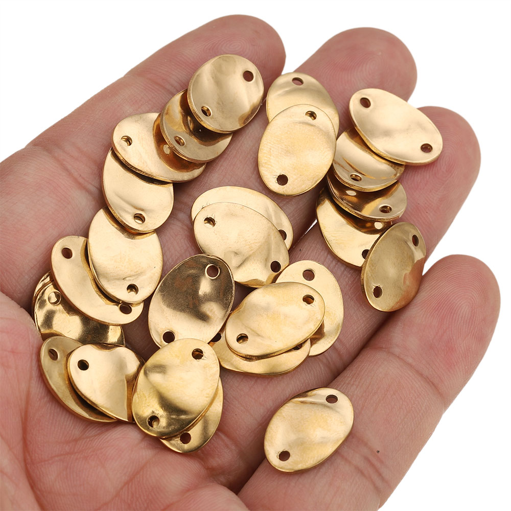 20pcs 15/20/25MM Stainless Ste - Jewelry Making Materials Wholesale 评论和价格