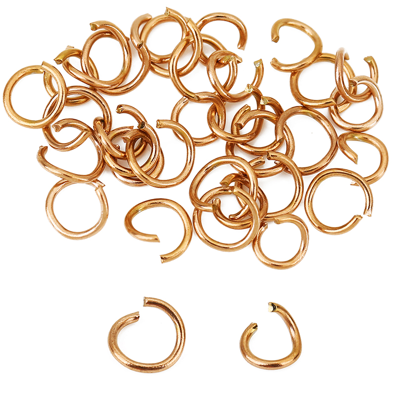 100pcs Rose Gold Plated Stainl - Jewelry Making Looper Tool 评论和价格