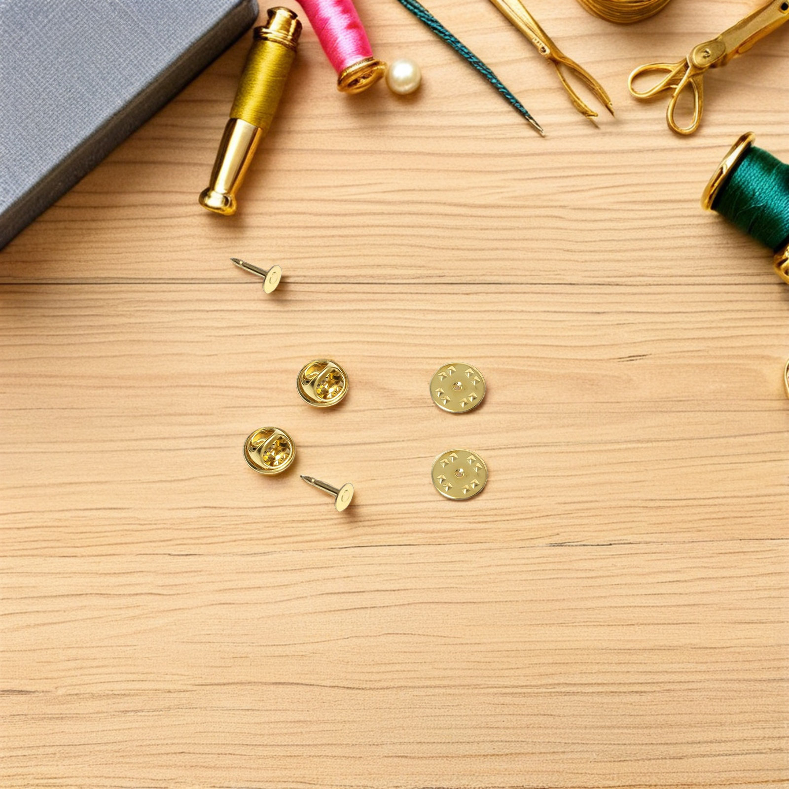 200Sets Brooch Pin Backs Metal - Jewelry Making Diy Kit 评论和价格