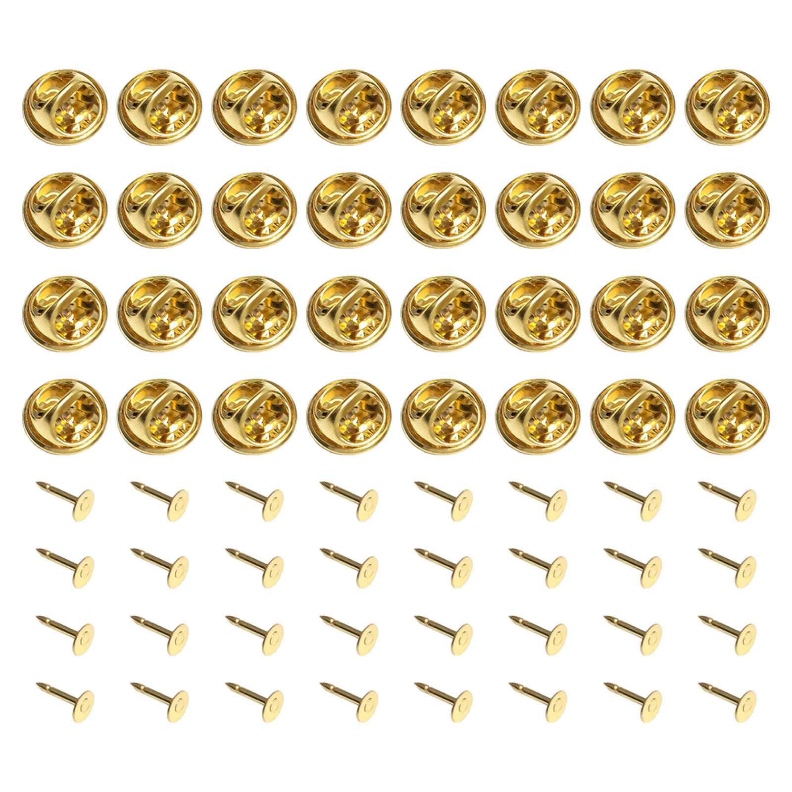 200Sets Brooch Pin Backs Metal - Jewelry Making Diy Kit 评论和价格
