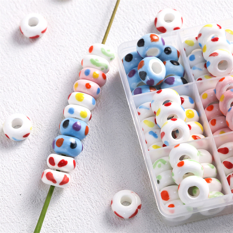 6x15MM Colorful Children Fun C - Jewelry Making 4 Year Old 评论和价格