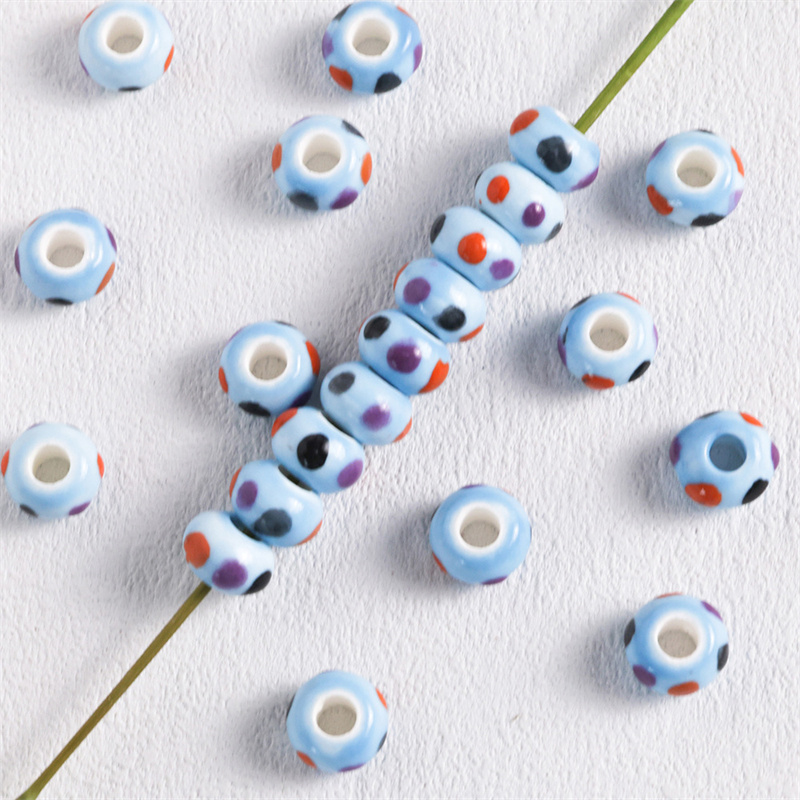 6x15MM Colorful Children Fun C - Jewelry Making 4 Year Old 评论和价格