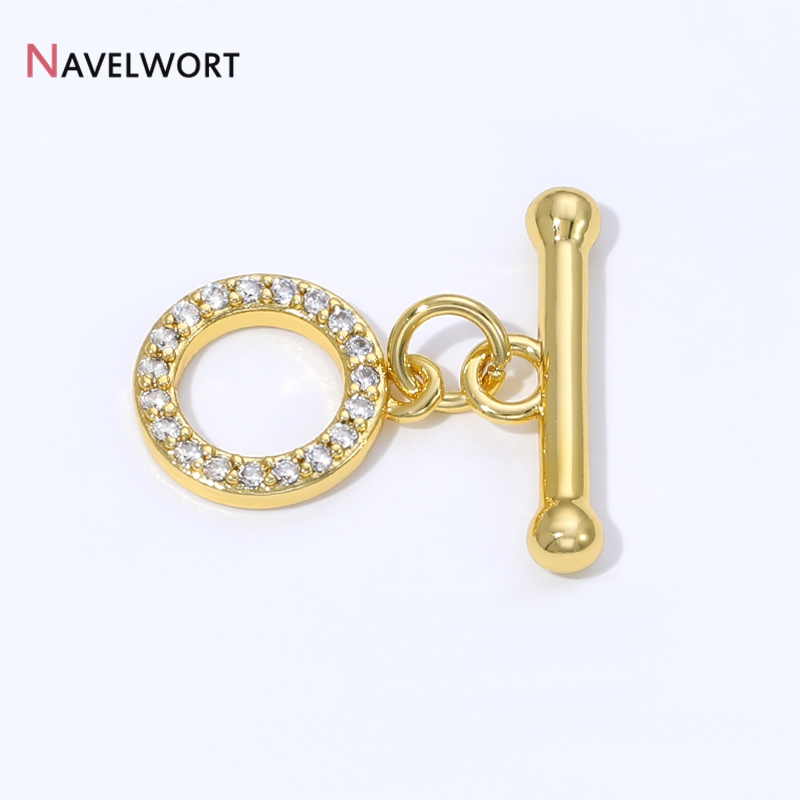 18K Gold Plated Brass Inlaid Z - Jewelry Making Essentials 评论和价格