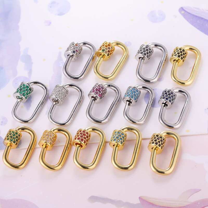 Juya DIY Rainbow Charms Carabi - Jewelry Making Charms 评论和价格